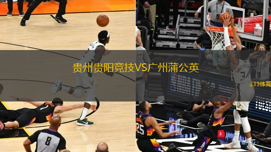 贵州贵阳竞技VS广州蒲公英
